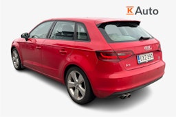 Punainen Audi A3 2014 kuva 2.