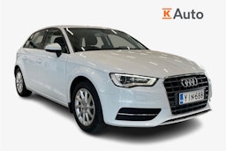 valkoinen Audi A3 2014 kuva 1.