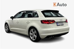valkoinen Audi A3 2014 kuva 3.