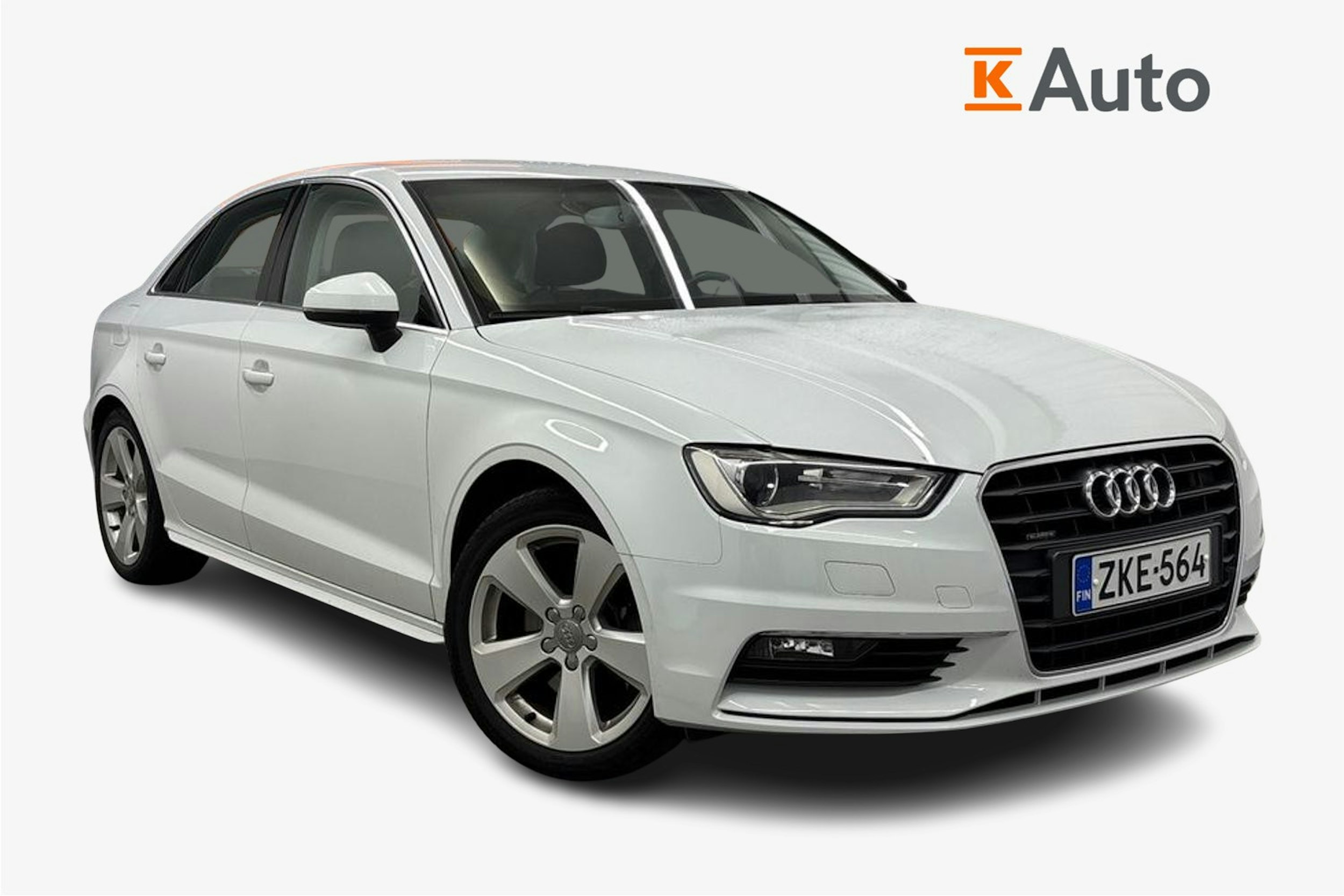 valkoinen Audi A3 2014 kuva 1.