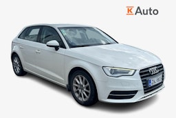 Valkoinen Audi A3 2014 kuva 1.