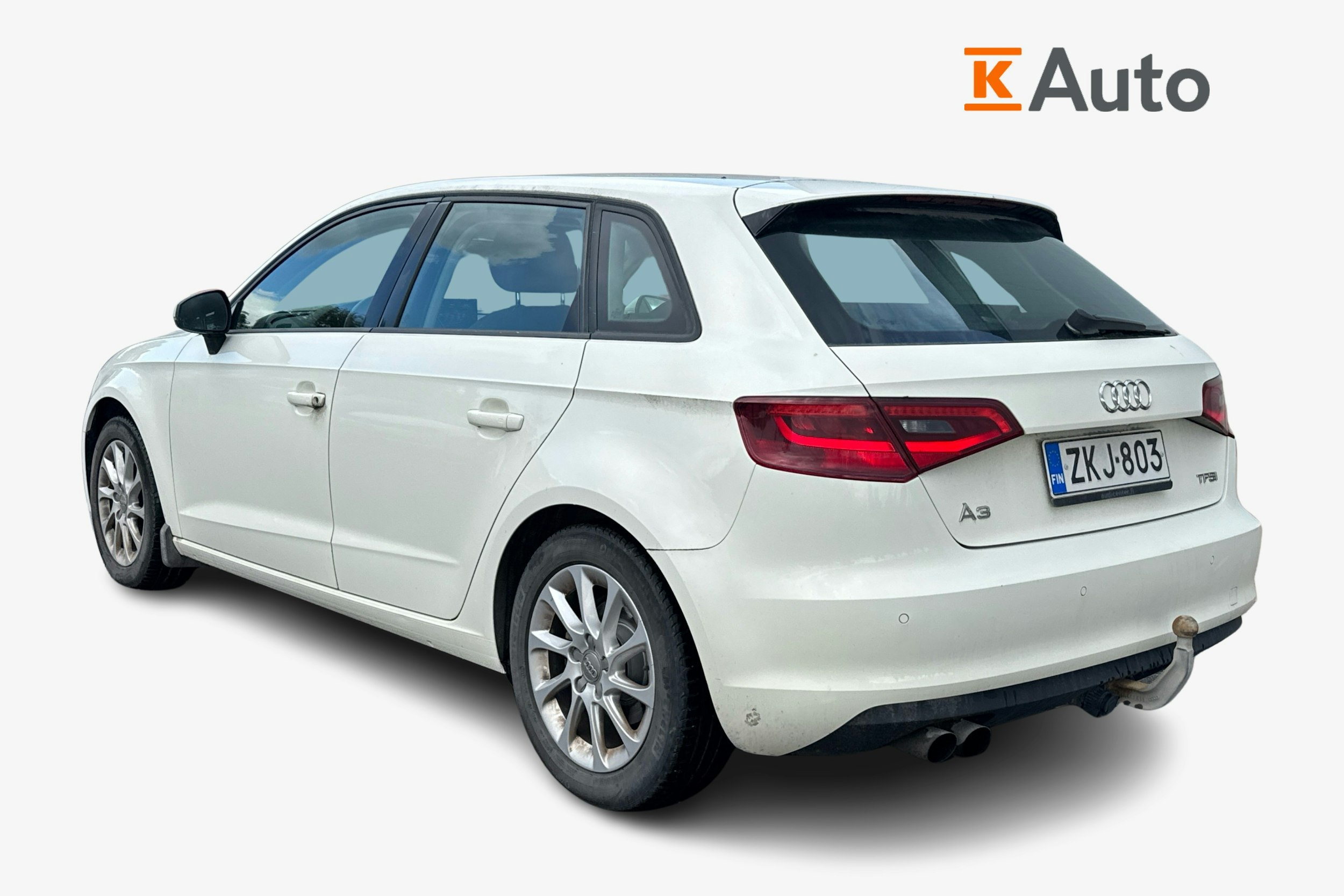 Valkoinen Audi A3 2014 kuva 2.