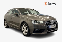 Harmaa Audi A3 2015 kuva 1.