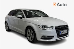 valkoinen Audi A3 2015 kuva 1.