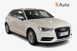 valkoinen Audi A3 2015 kuva 1.