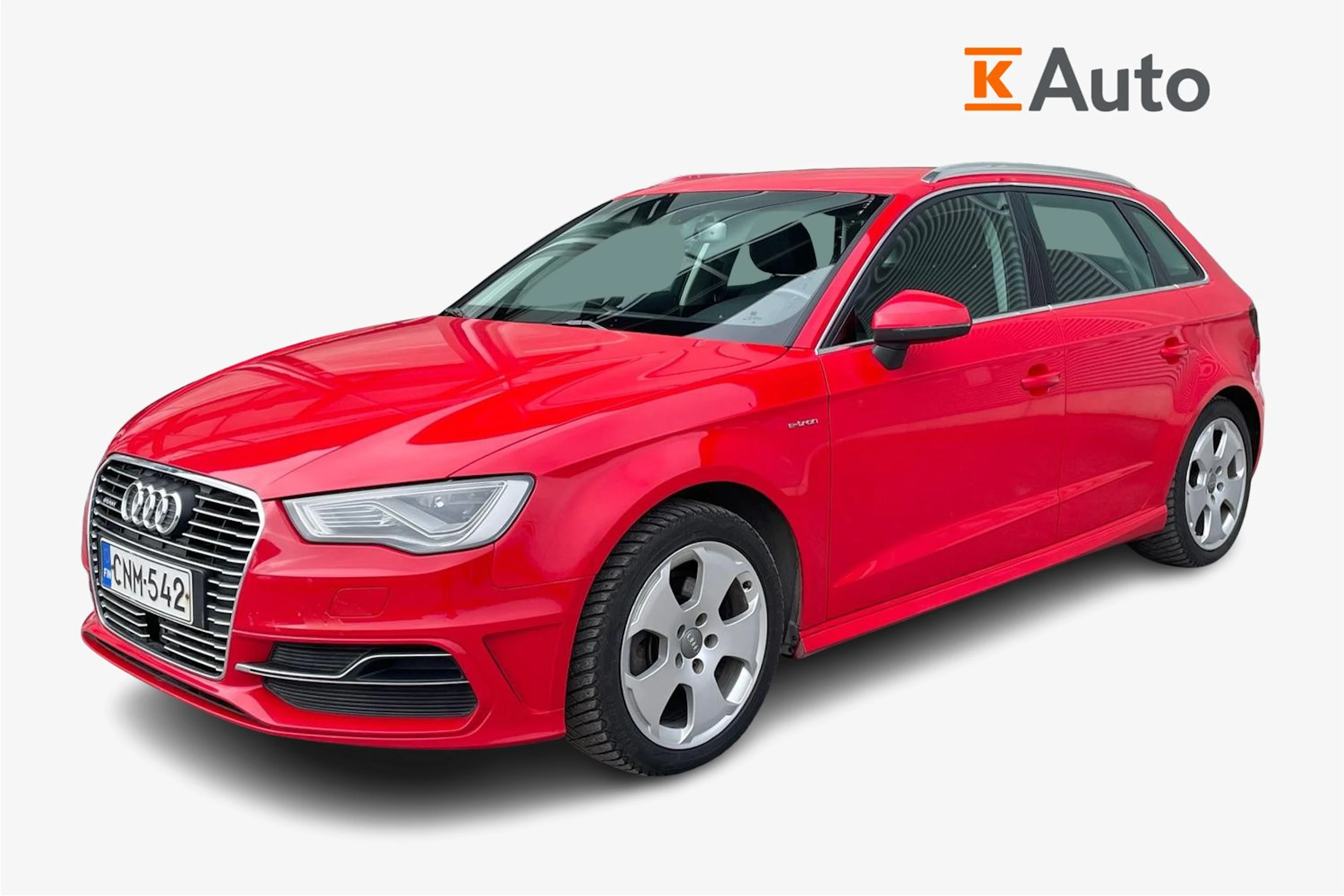 Punainen Audi A3 2016 kuva 1.