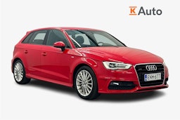 punainen Audi A3 2015 kuva 1.