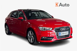 Punainen Audi A3 2015 kuva 1.