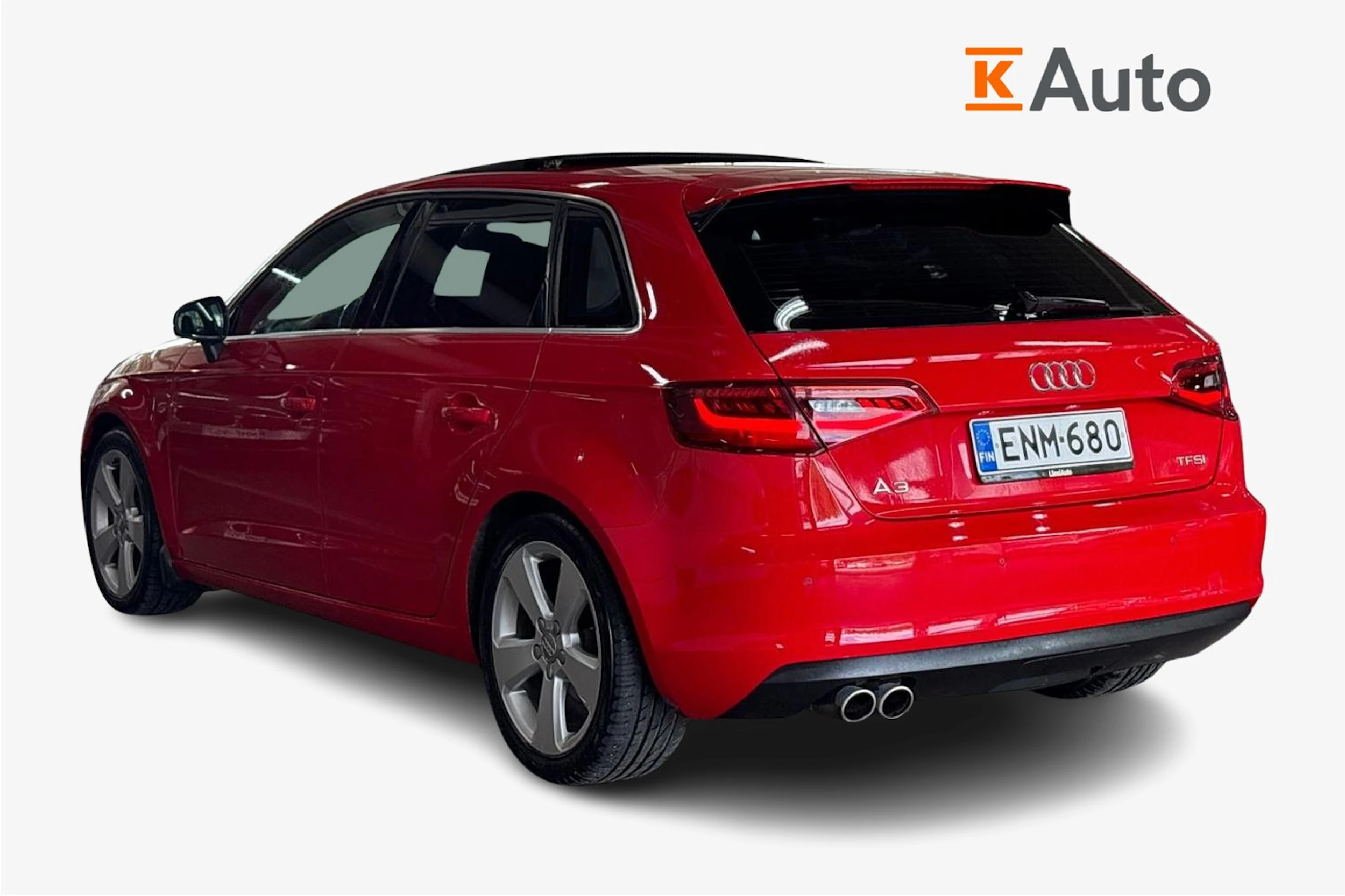 Punainen Audi A3 2015 kuva 2.