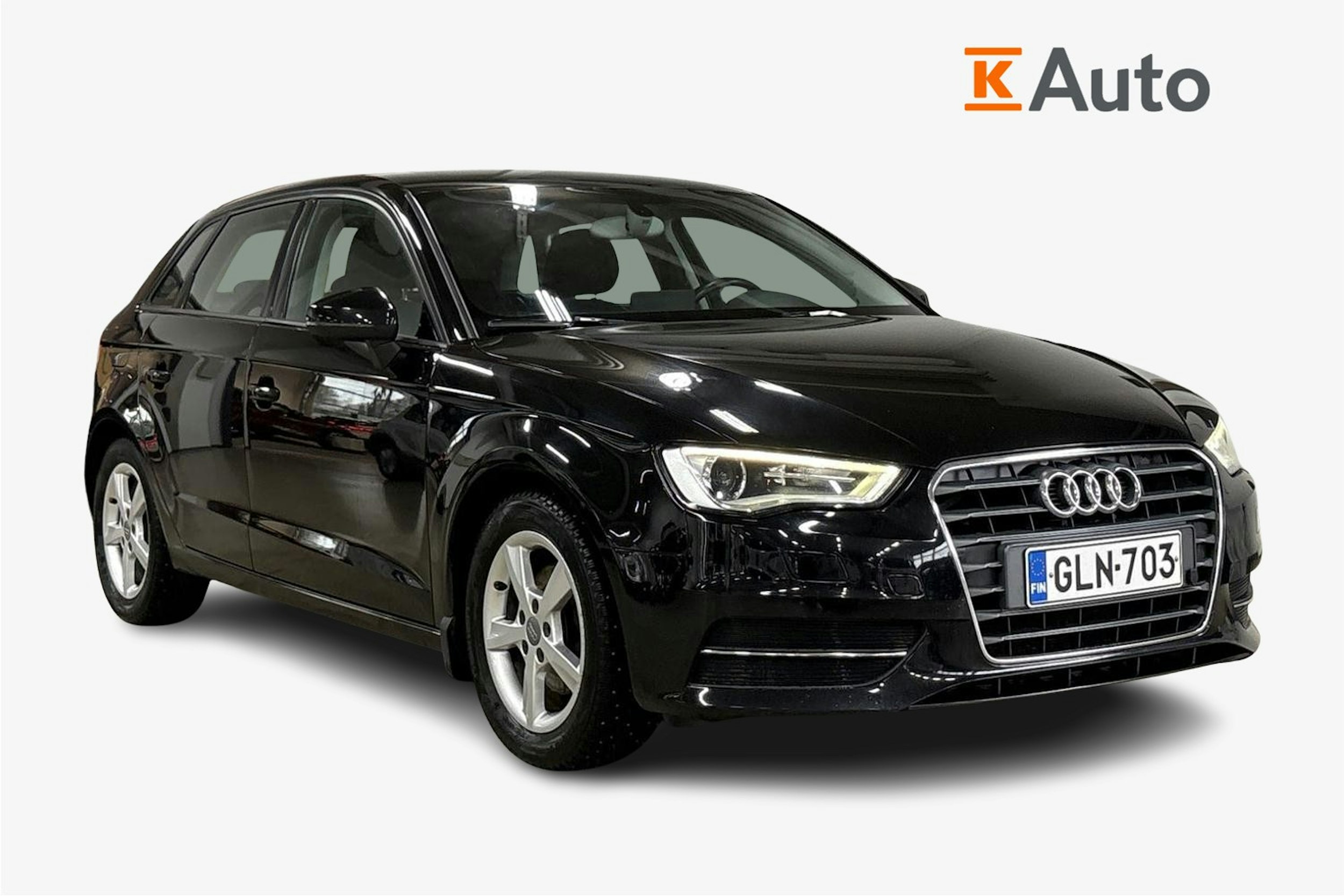 Musta Audi A3 2015 kuva 1.