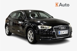 Musta Audi A3 2015 kuva 1.