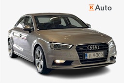 Harmaa Audi A3 2015 kuva 1.