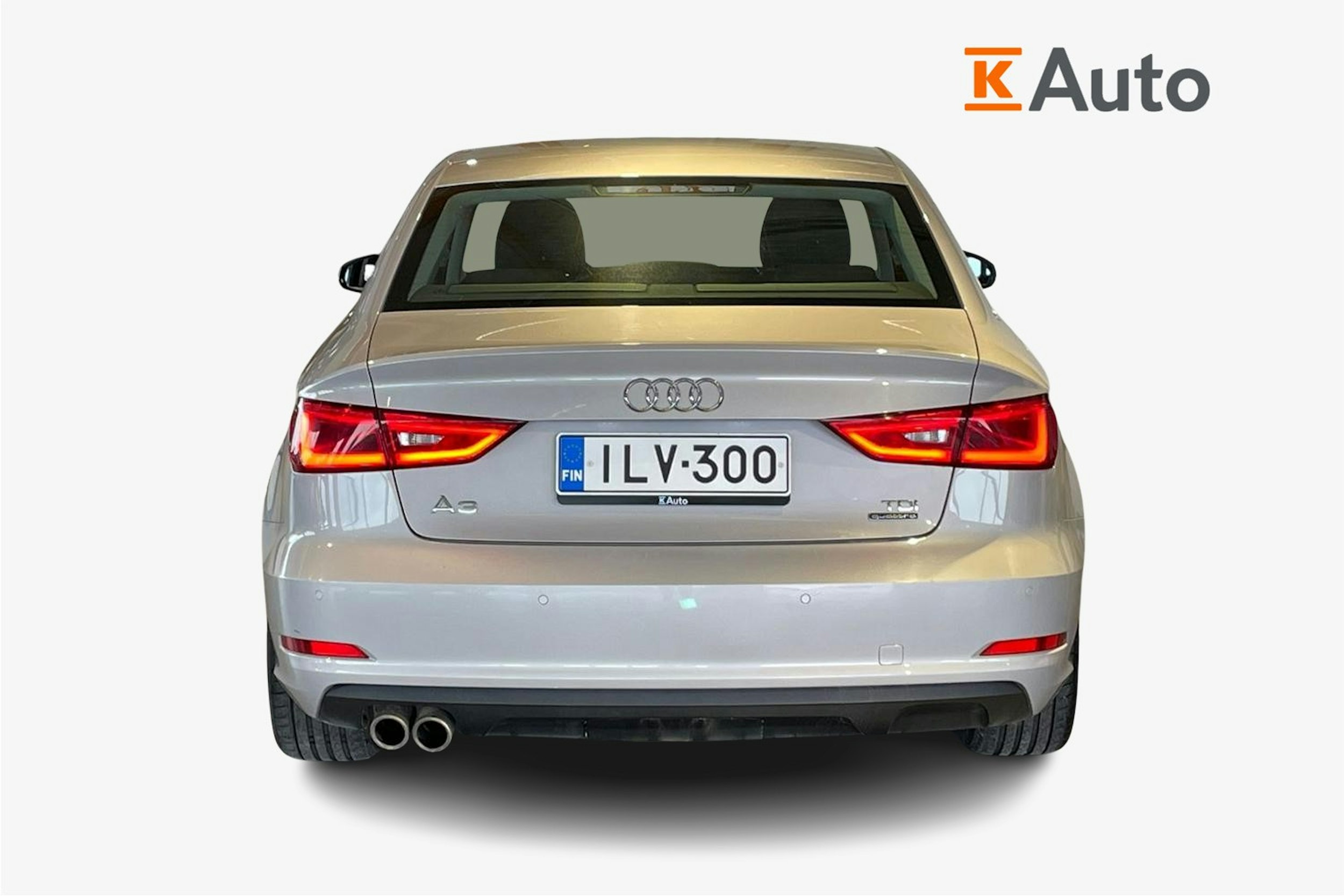 Harmaa Audi A3 2015 kuva 3.