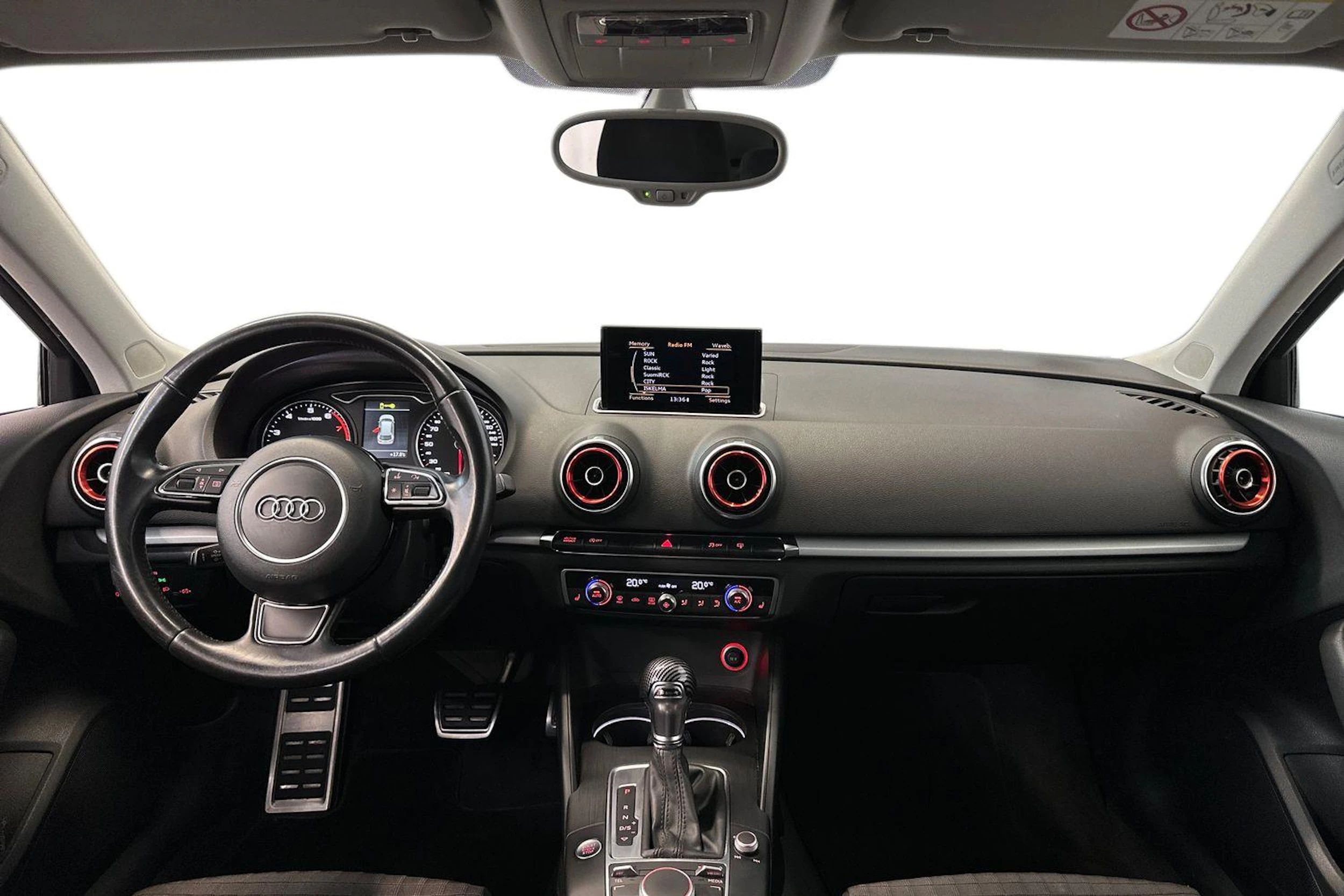 musta Audi A3 2015 kuva 9.