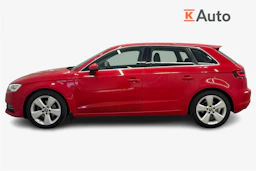 punainen Audi A3 2015 kuva 7.