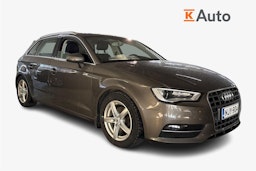 Harmaa Audi A3 2015 kuva 1.