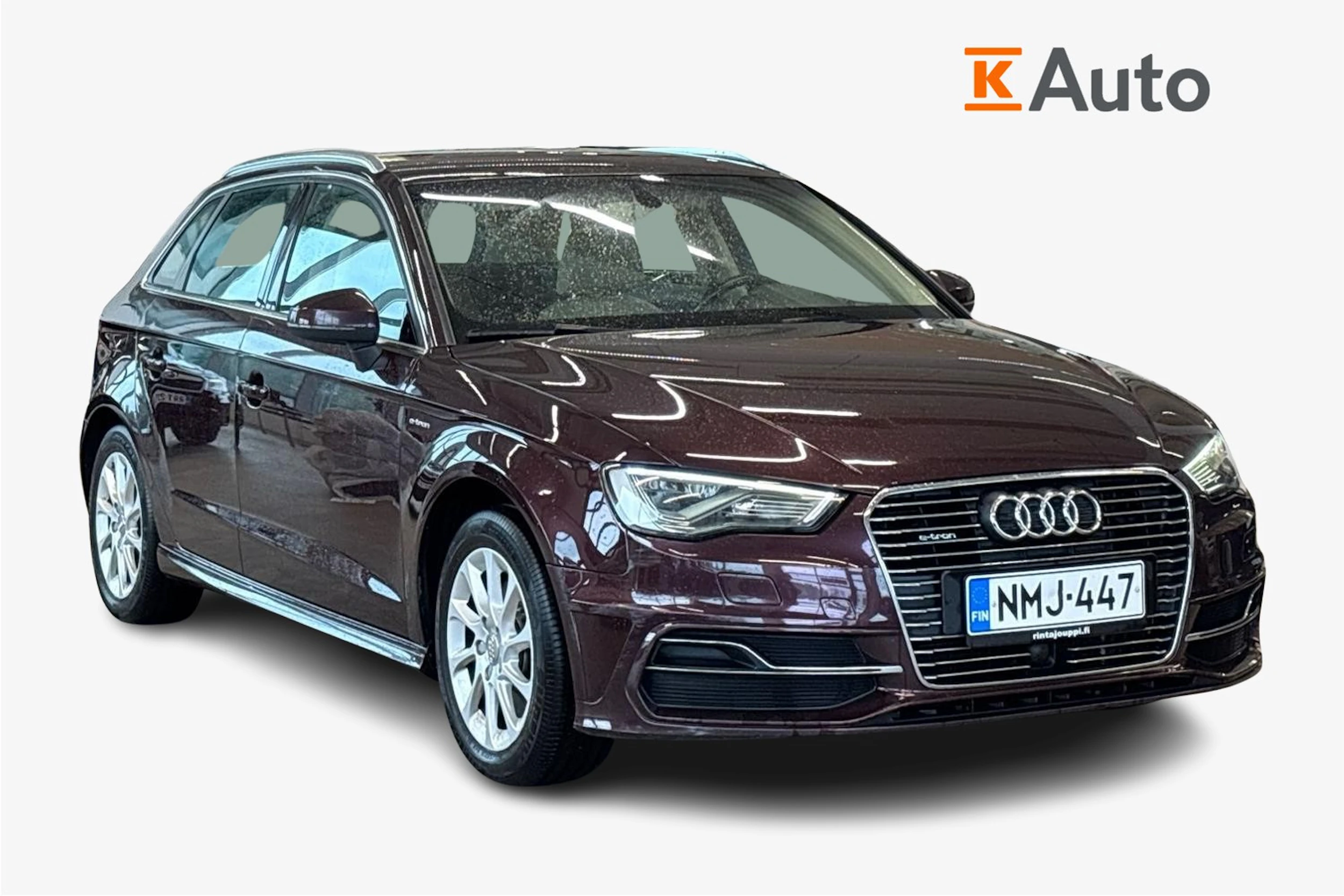 punainen Audi A3 2015 kuva 1.