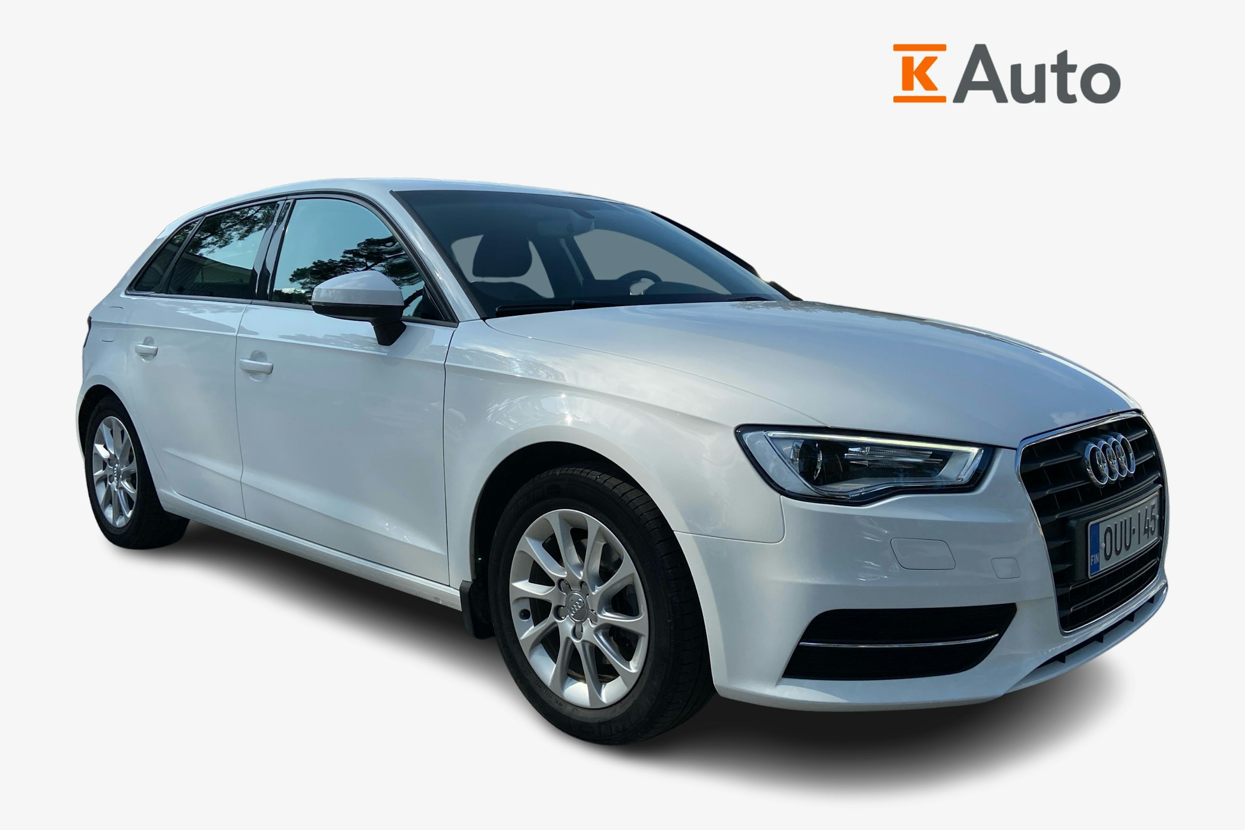 valkoinen Audi A3 2015 kuva 1.