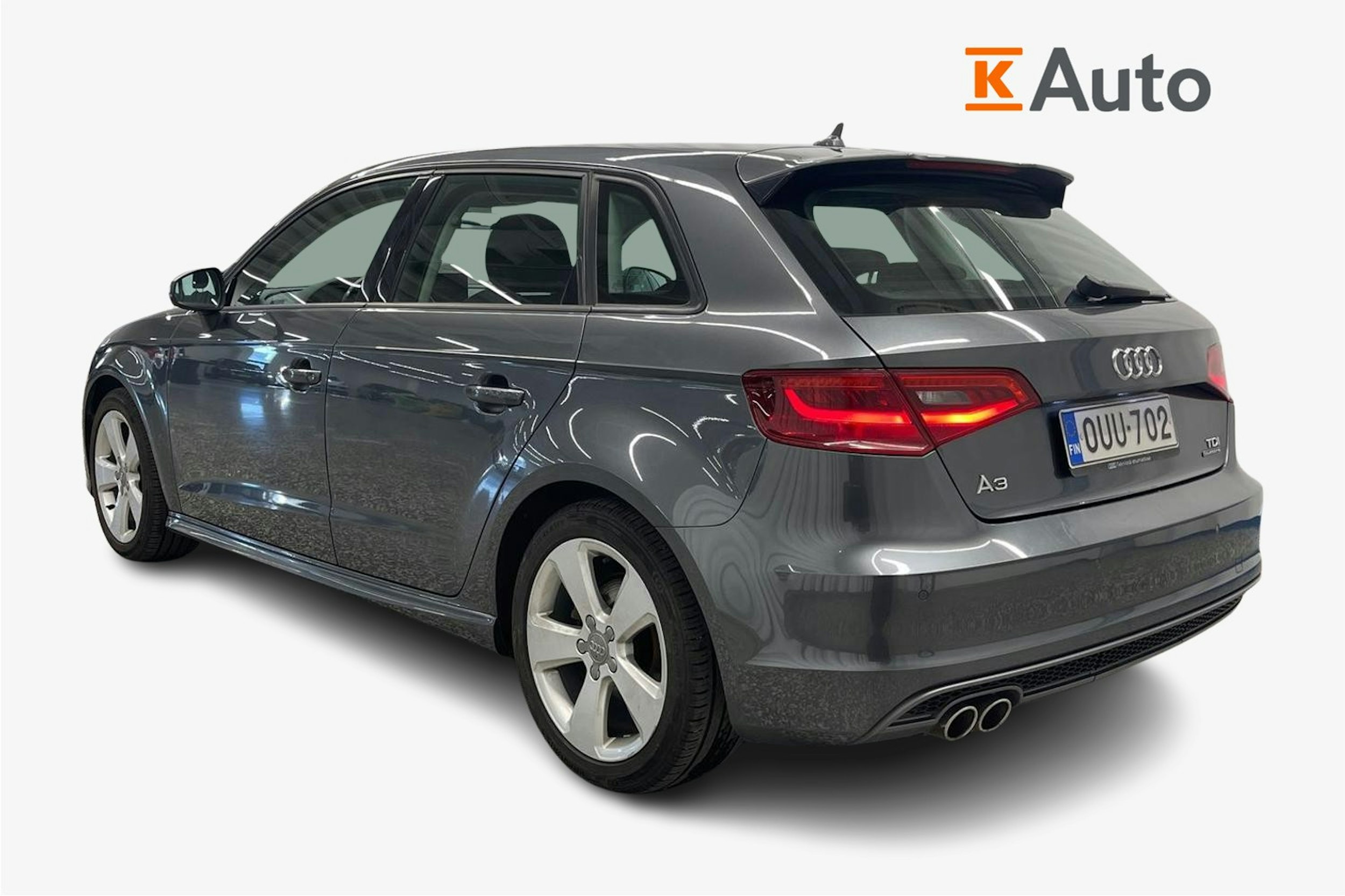 Harmaa Audi A3 2015 kuva 2.
