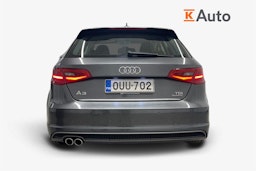 Harmaa Audi A3 2015 kuva 3.