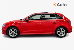 punainen Audi A3 2015 kuva 6.