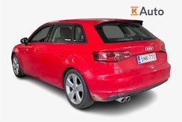 Punainen Audi A3 2015 kuva 2.