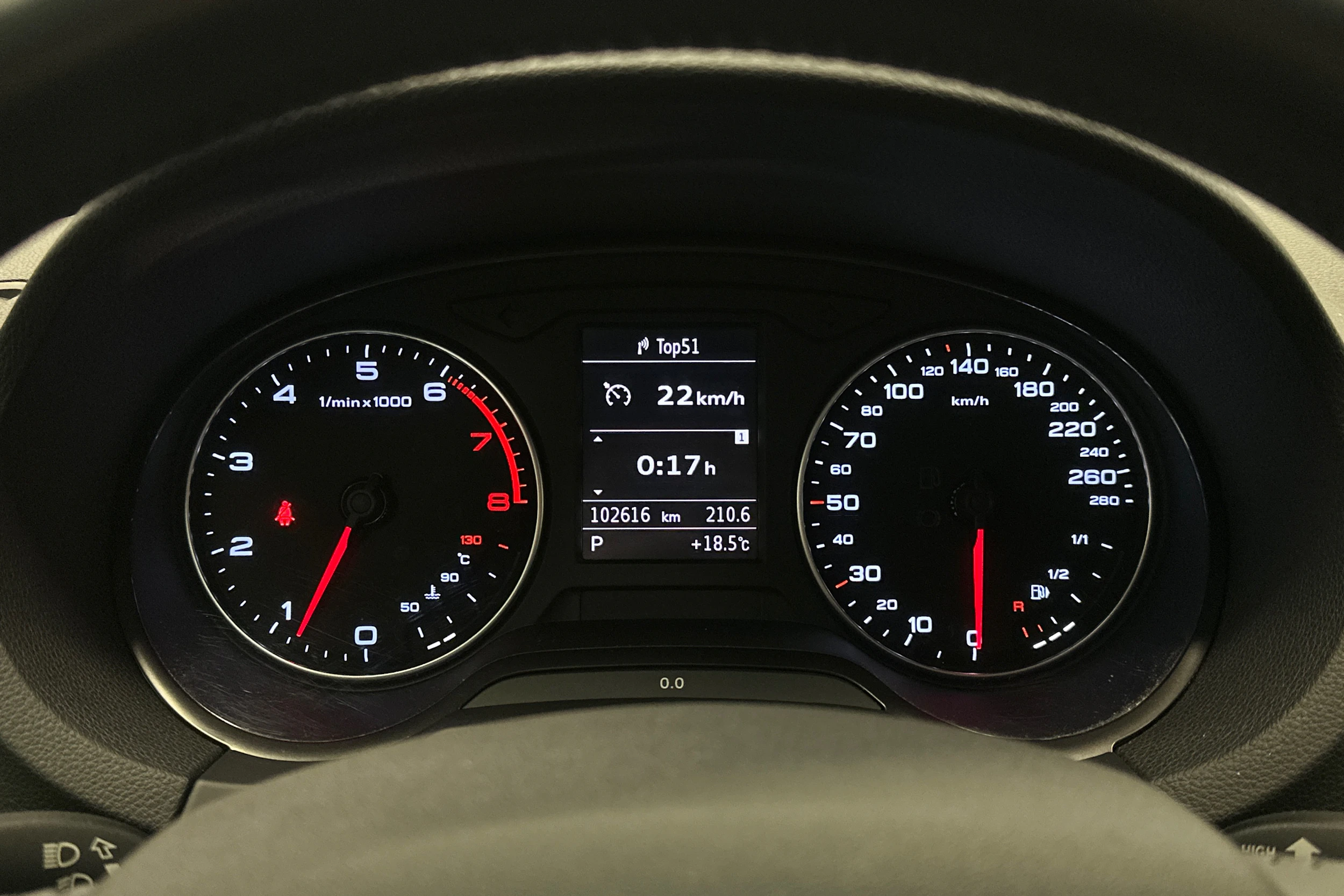hopea Audi A3 2015 kuva 20.