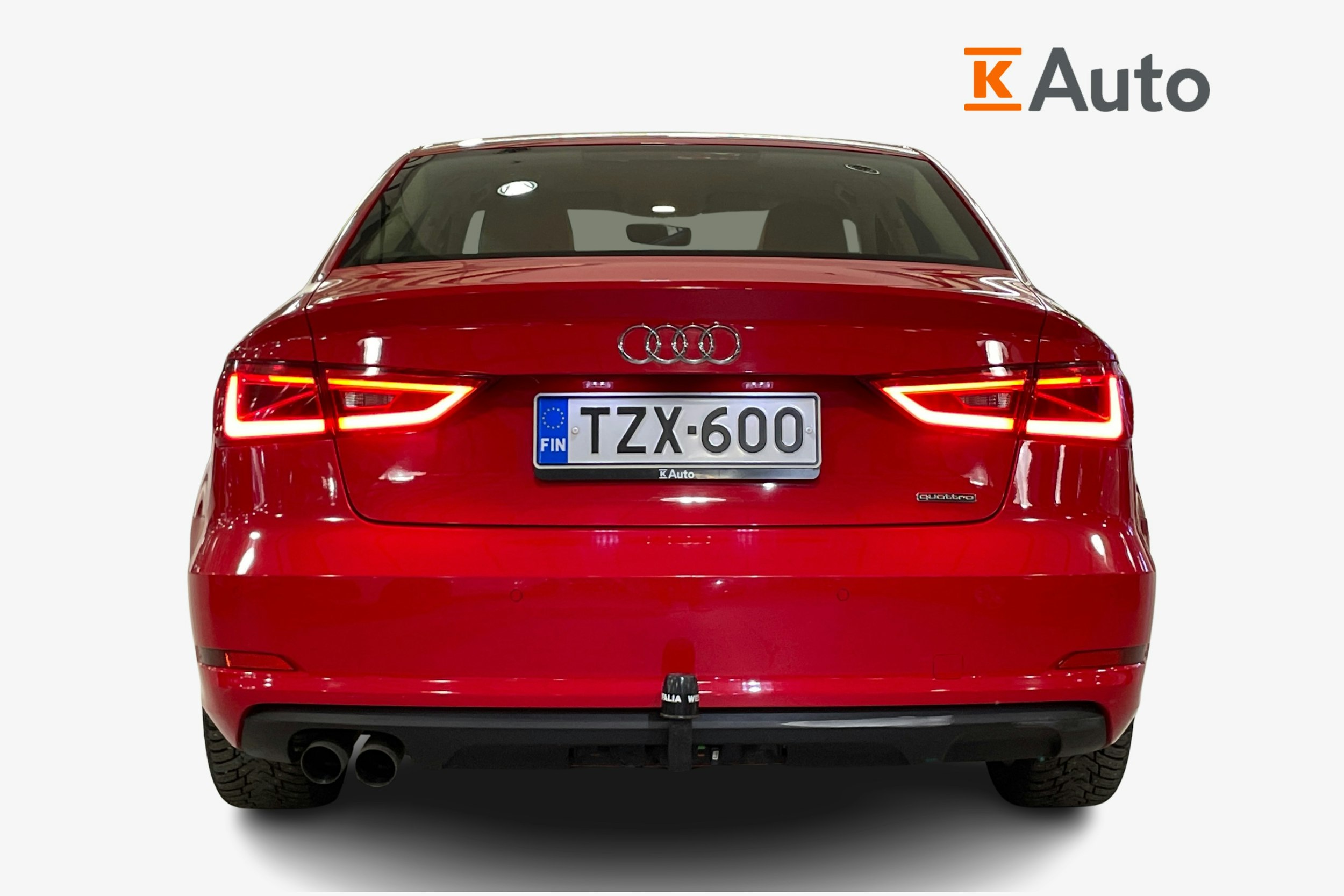 punainen Audi A3 2015 kuva 3.