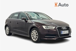 punainen Audi A3 2015 kuva 1.