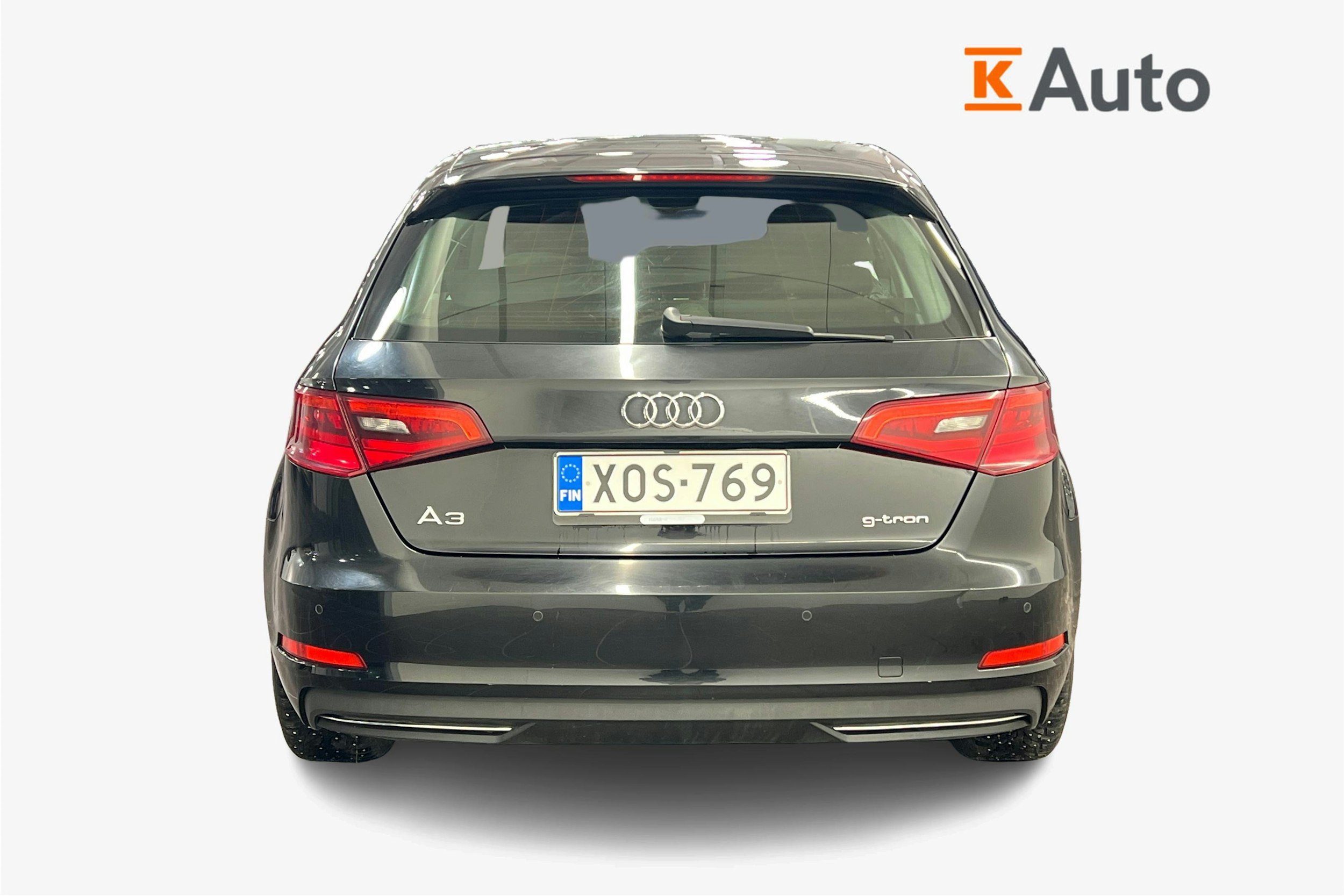 Musta Audi A3 2015 kuva 3.
