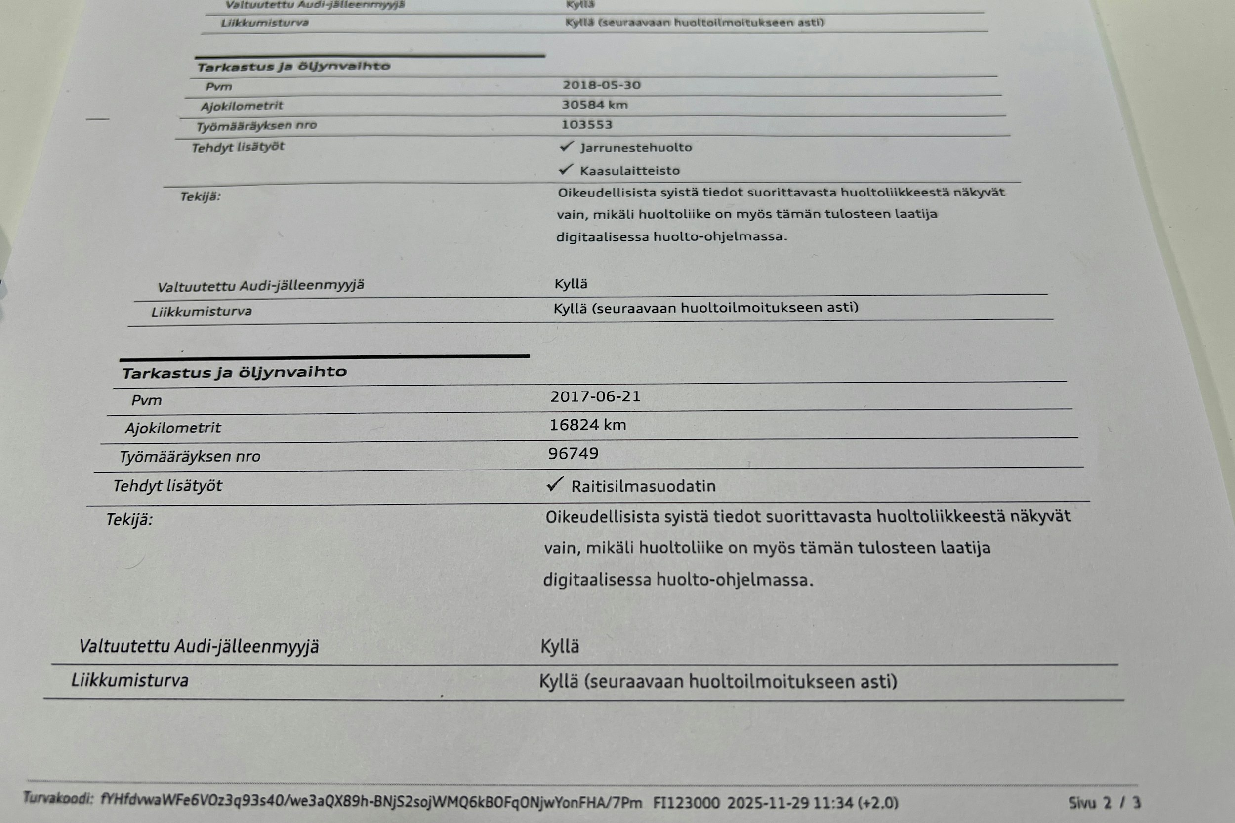 Musta Audi A3 2015 kuva 24.