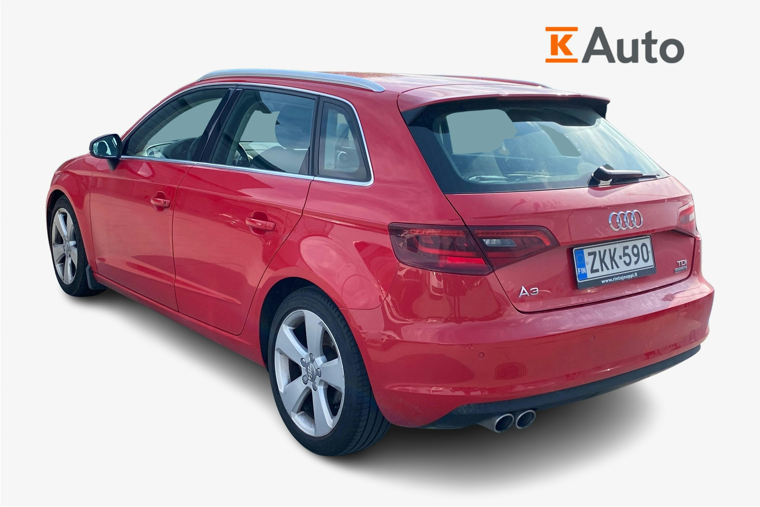 punainen Audi A3 2015 kuva 2.