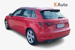 punainen Audi A3 2015 kuva 2.