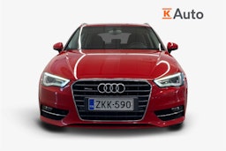 punainen Audi A3 2015 kuva 1.