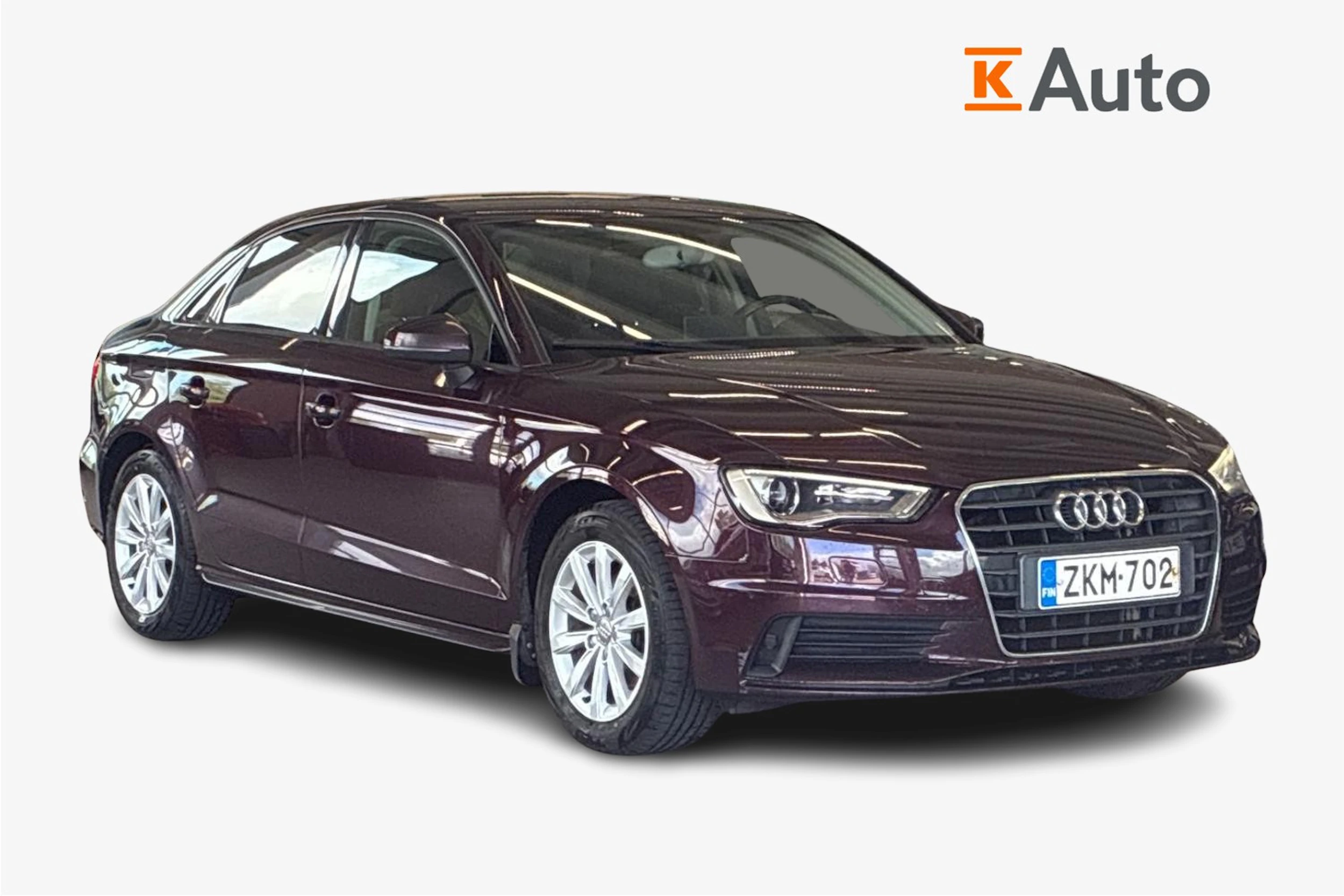 punainen Audi A3 2015 kuva 1.