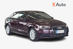 punainen Audi A3 2015 kuva 1.