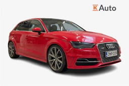 punainen Audi A3 2015 kuva 1.