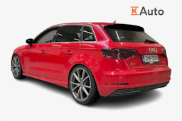 punainen Audi A3 2015 kuva 2.
