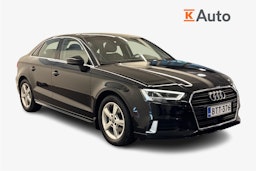 Musta Audi A3 2017 kuva 1.