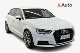 valkoinen Audi A3 2016 kuva 1.