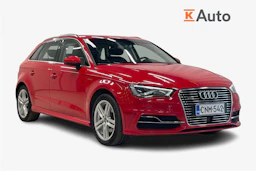 Punainen Audi A3 2016 kuva 1.