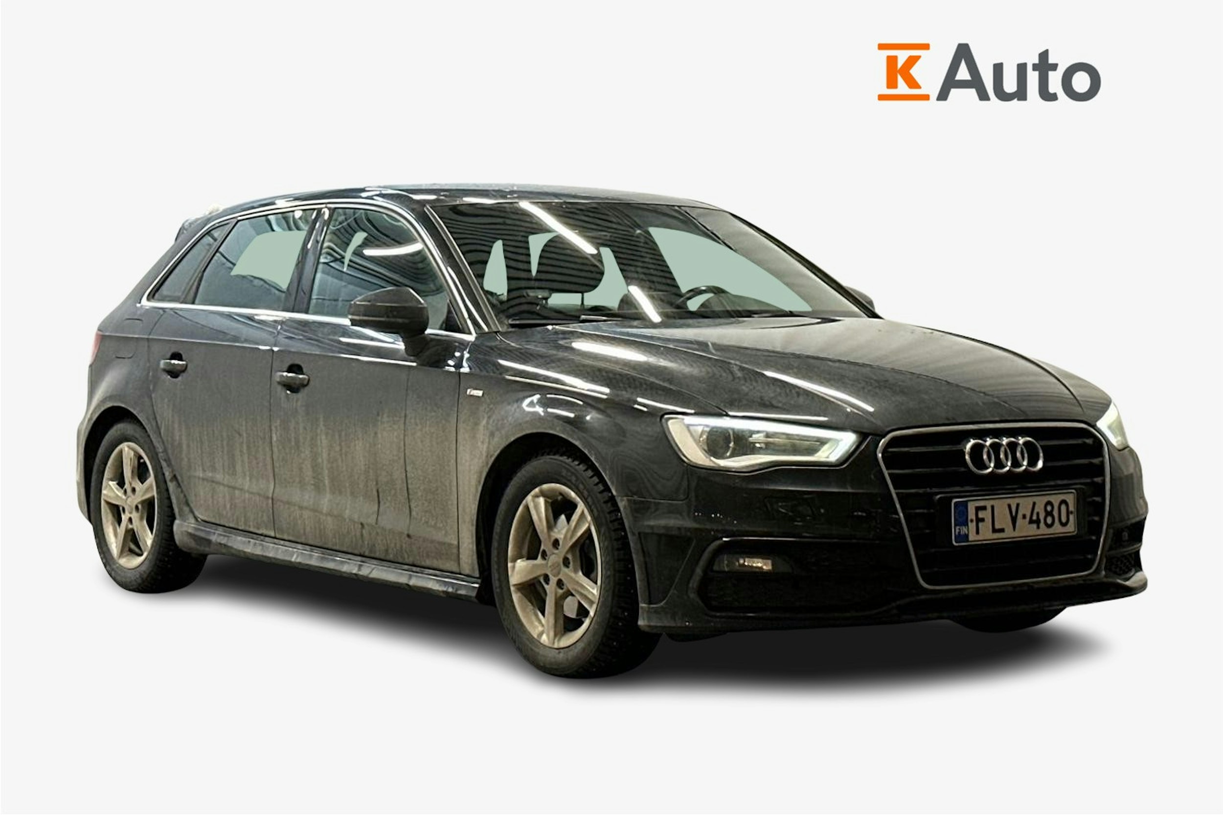 musta Audi A3 2016 kuva 1.