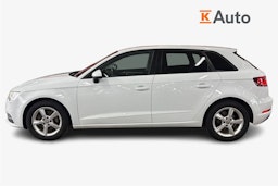 Valkoinen Audi A3 2016 kuva 6.