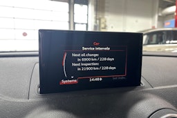 Valkoinen Audi A3 2016 kuva 19.