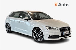 valkoinen Audi A3 2016 kuva 1.