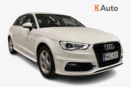 valkoinen Audi A3 2016 kuva 1.