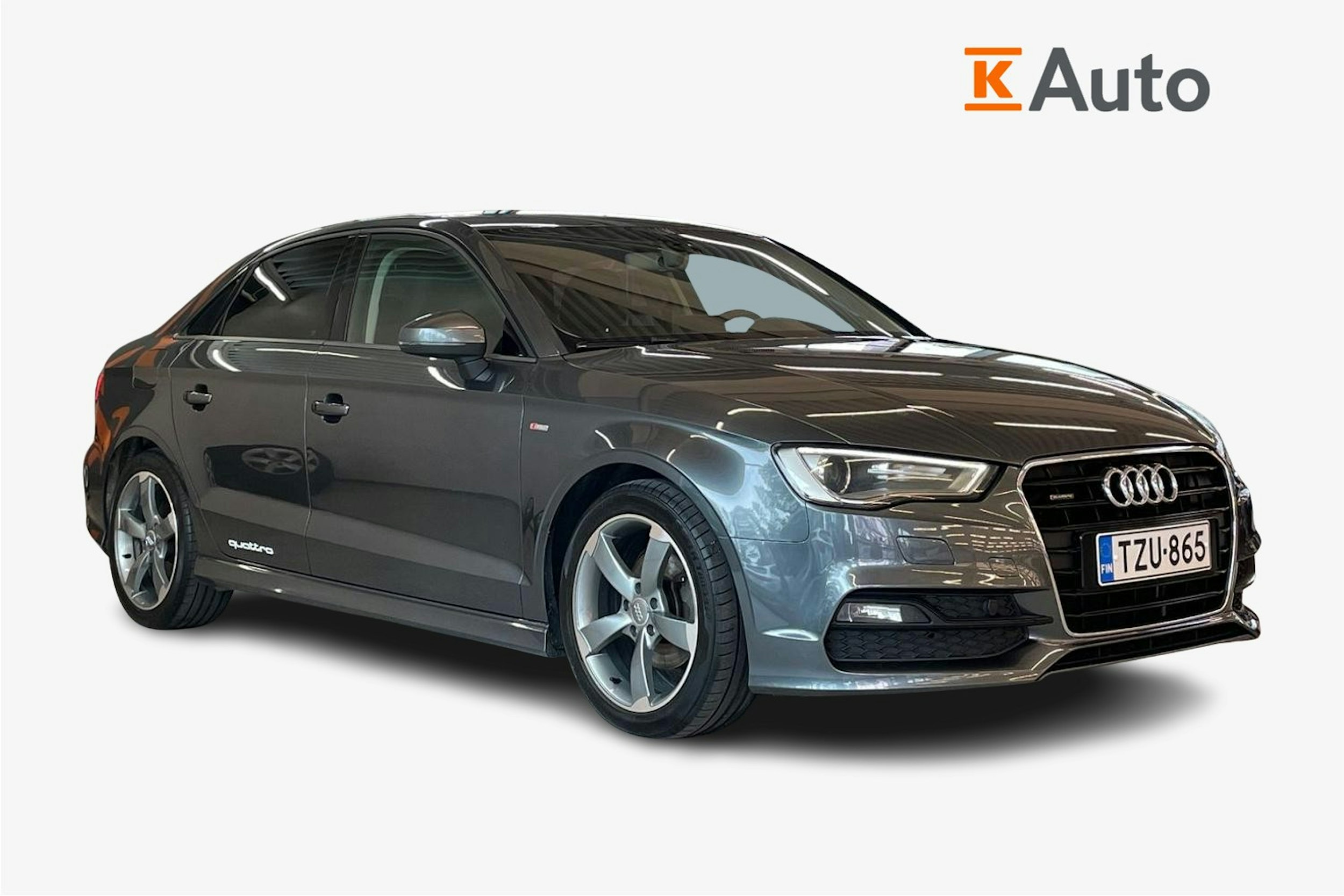 harmaa Audi A3 2016 kuva 1.