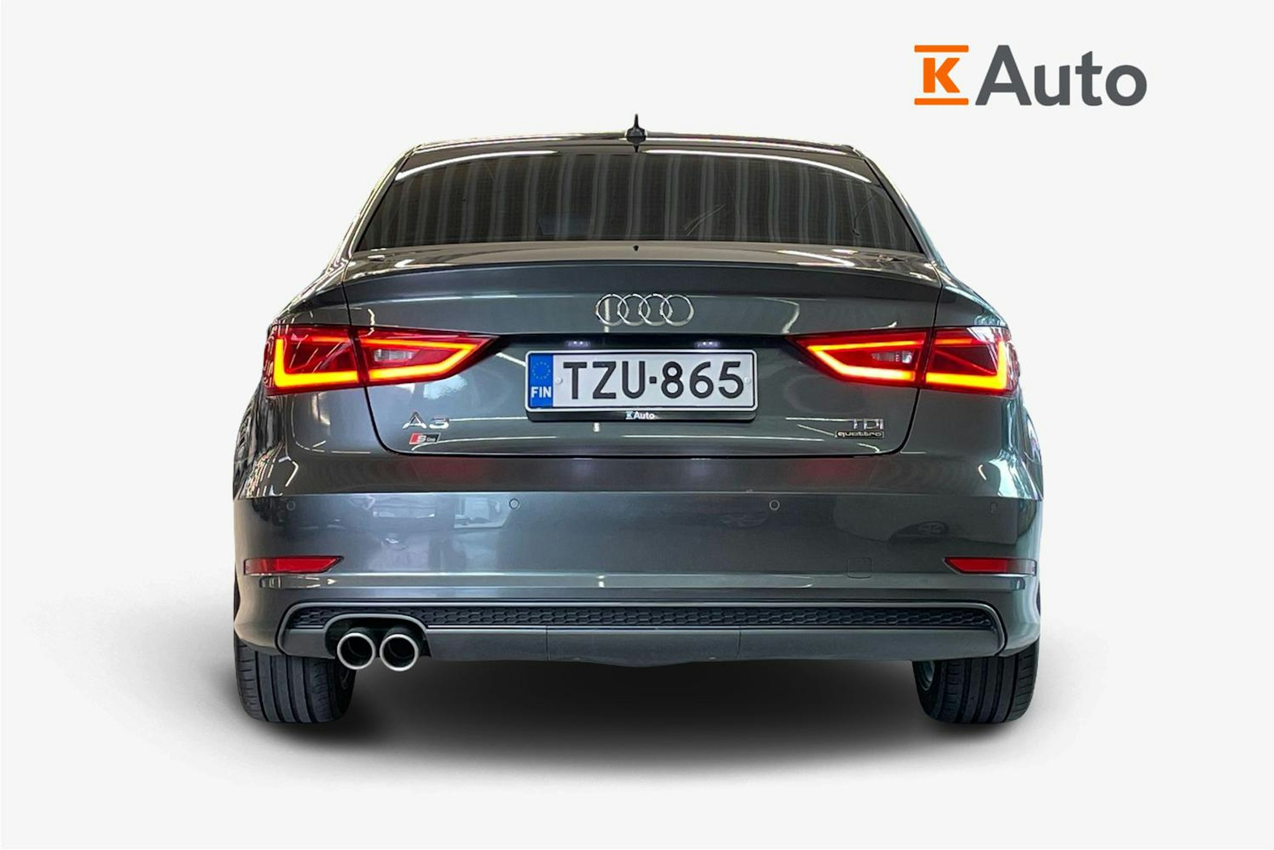 harmaa Audi A3 2016 kuva 3.