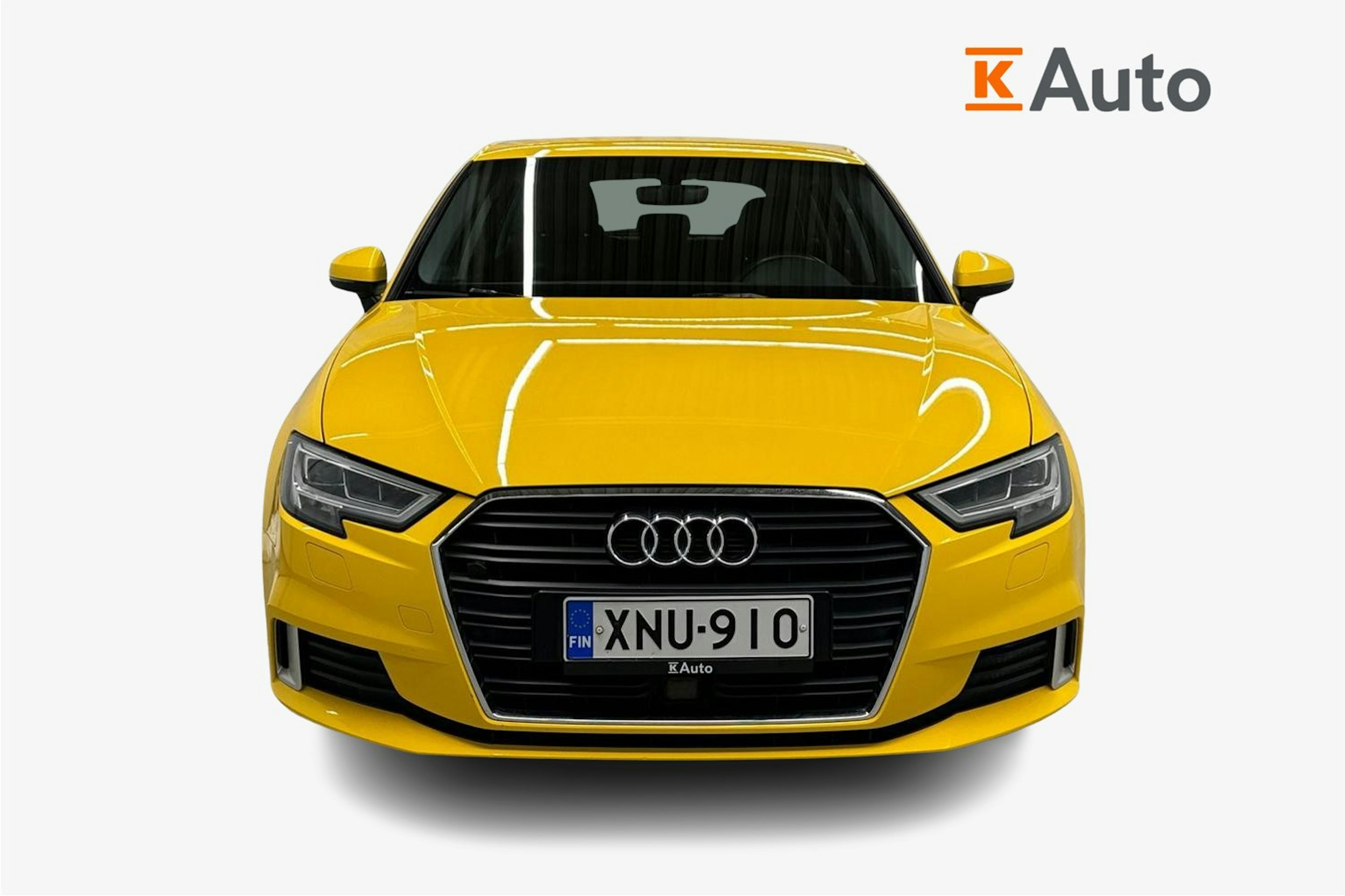 keltainen Audi A3 2016 kuva 5.