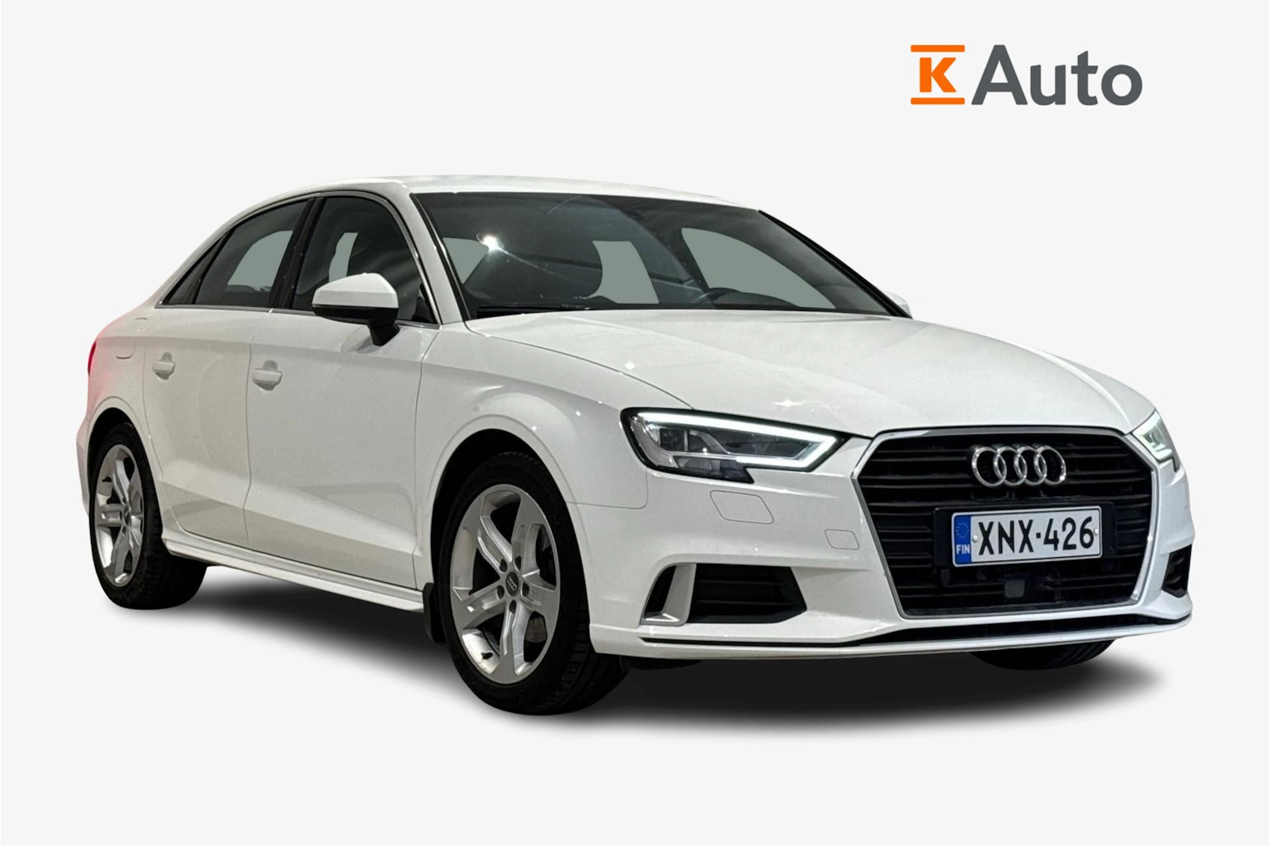 valkoinen Audi A3 2016 kuva 1.